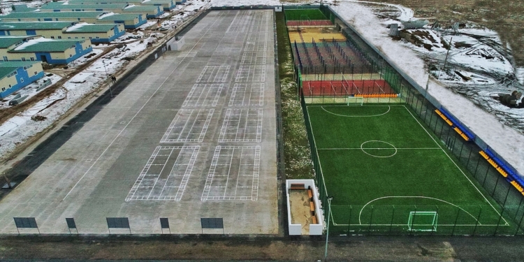 Подарок ко Дню ВСУ: на полигоне «Широкий Лан», что на Николаевщине, построили спортгородок