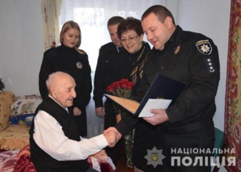 Освободитель Николаева, ветеран МВД Григорий Заговалов отметил 100-летний юбилей