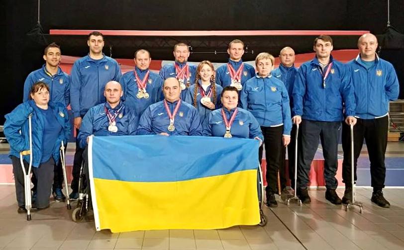 Паралимпийская сборная Украины стала чемпионом Европы по пулевой стрельбе 1