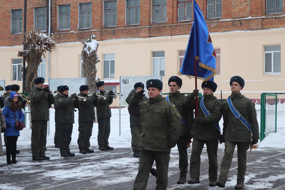 Призывники с Николаевщины, попавшие в ряды Нацгвардии, приняли присягу на верность народу Украины 2