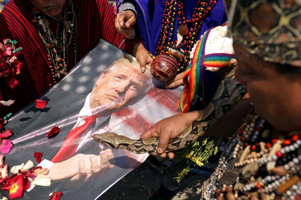 Перуанские шаманы предсказали, что Трамп, Путин и Ким Чен Ын будут вести себя хорошо в 2019 году 19