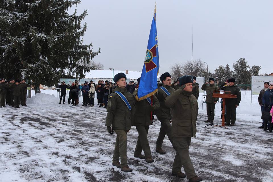 Призывники с Николаевщины, попавшие в ряды Нацгвардии, приняли присягу на верность народу Украины 6