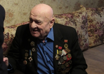 Освободитель Николаева от нацистских захватчиков Дмитрий Иванец отметил свой 95-летний юбилей