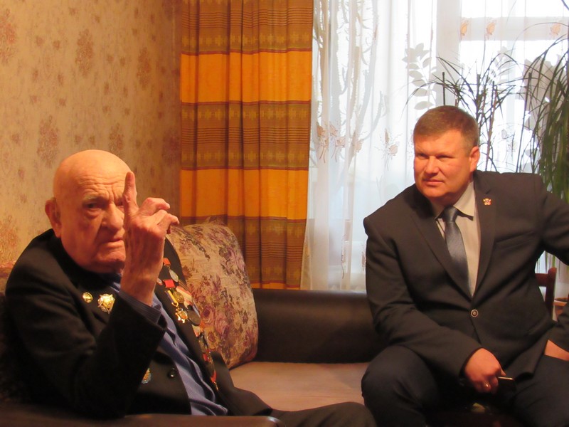 Освободитель Николаева от нацистских захватчиков Дмитрий Иванец отметил свой 95-летний юбилей 1