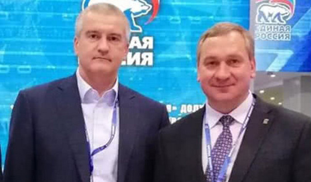 “Глава” Крыма Аксенов поблагодарил мэра российского Пскова за десантников и 2014-й