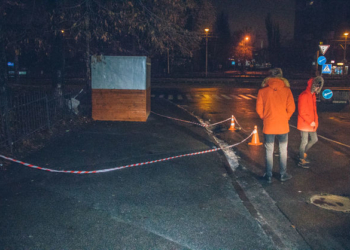 В Киеве конфликт со студентами КПИ закончился стрельбой: есть пострадавшие