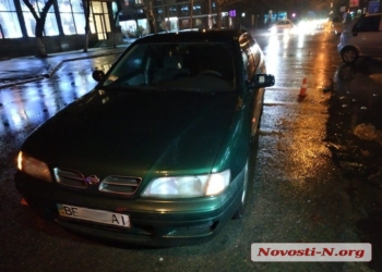 В центре Николаева Nissan сбил женщину