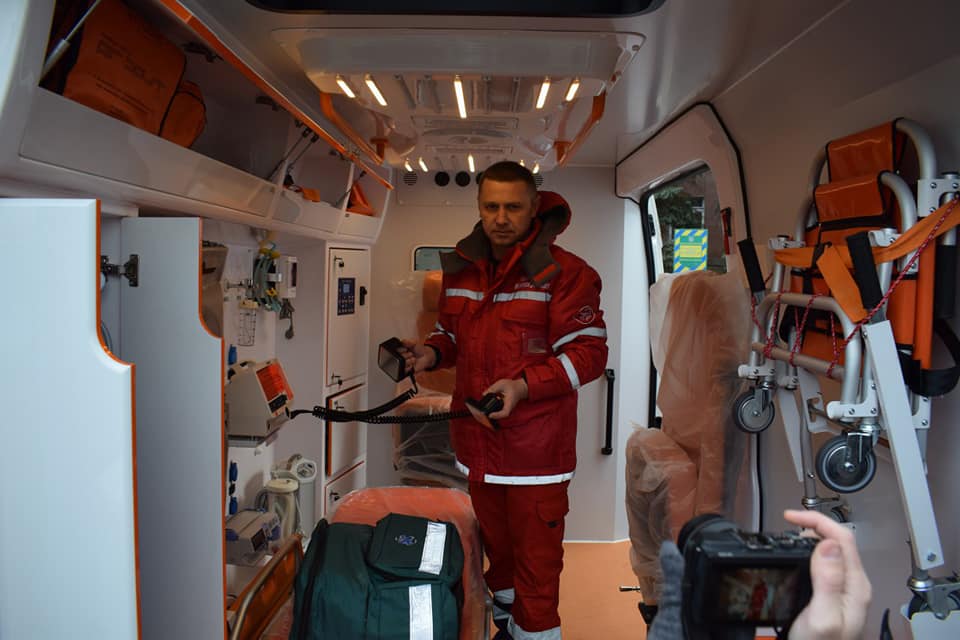 Николаевскому областному центру экстренной медицинской помощи и медицины катастроф передали 6 «скорых» 1