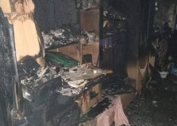 В Вознесенске на Николаевщине на пожаре погибла женщина и ее четырехлетний сын