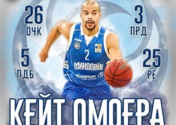 Форвард МБК «Николаев» претендует на звание лучшего игрока месяца в баскетбольной Суперлиге