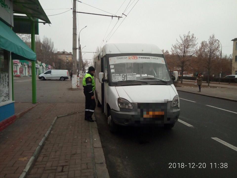 В Николаеве Укртрансбезопасность по жалобам горожан проверила 91-й маршрут и составила акты на перевозчика 10