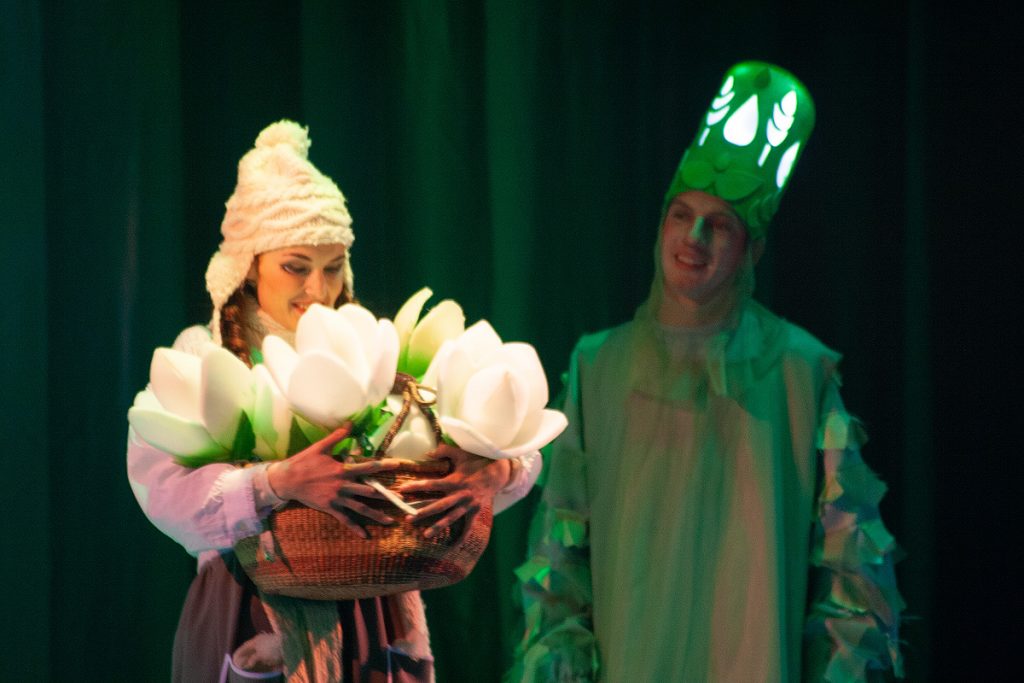 «Двенадцать месяцев» - в русском театре маленьких николаевцев порадовали новогодним спектаклем 11