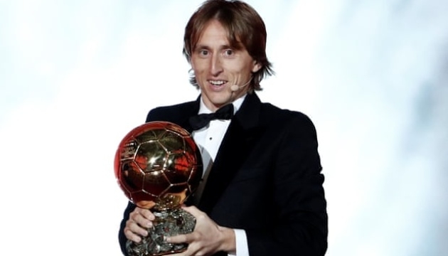 Хорват Лука Модрич стал обладателем «Золотого мяча»-2018