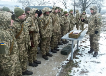 Для николаевских резервистов провели занятия по стрельбе и тактике ведения боя
