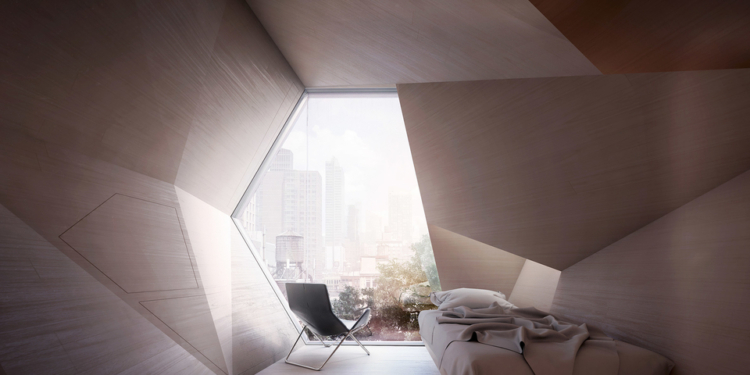 Американская компания придумала, куда расселять бездомных, – в специальных модулях на стенах домов будет комфортно