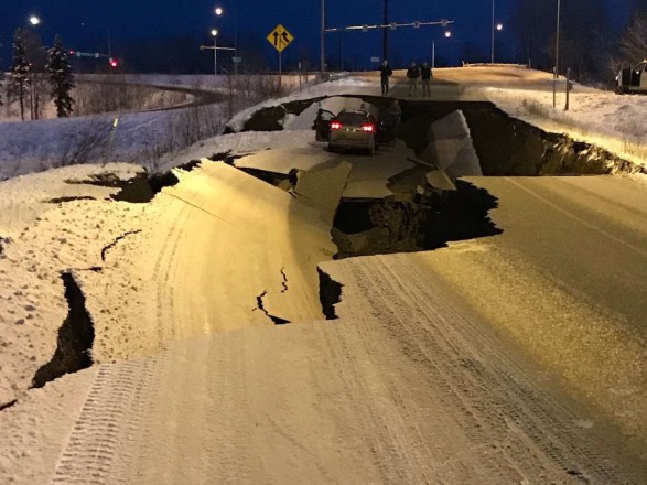 На Аляске произошло сильное землетрясение 3