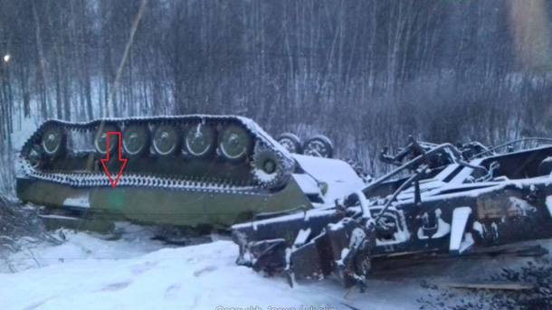 ОБНОВЛЕНО. Эшелон с танками сошел с рельсов в России. Возможно, это техника с Донбасса 2