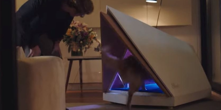 Свято наближається.  Ford представил собачью будку-убежище от фейерверков