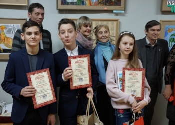 Музей Верещагина открыл XIV биеннале детского творчества «Мир вокруг тебя», а маленькие художники присоединились к «Эстафете единения»