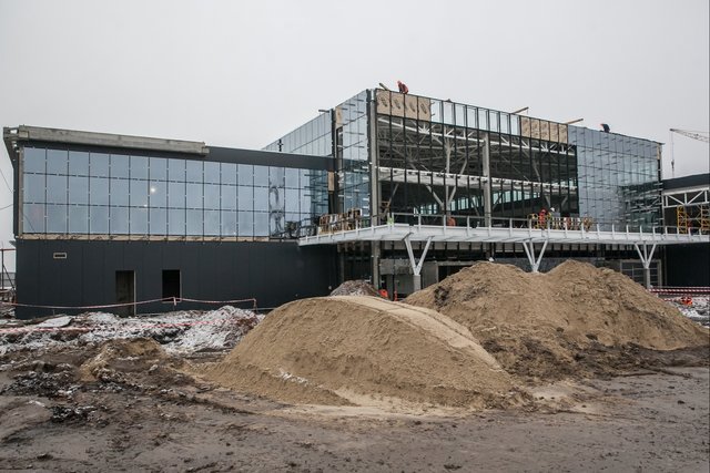 В Запорожье возьмут кредит на достройку нового терминала аэропорта 1