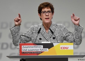 Вместо Меркель. Новым председателем партии ХДС  избрали Аннегрет Крамп-Карренбауэр
