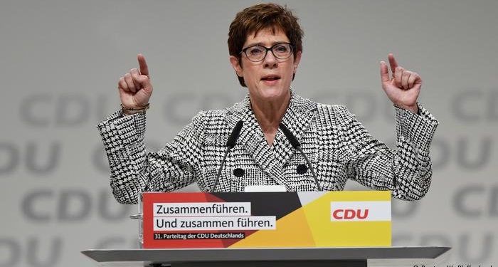 Вместо Меркель. Новым председателем партии ХДС  избрали Аннегрет Крамп-Карренбауэр