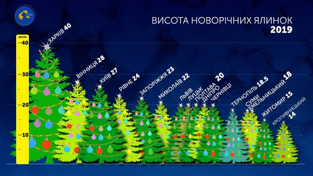 Николаевская городская елка заняла шестое место в Украине 2