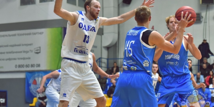 МБК «Николаев» оформил выездную победу в матче с «Одессой»