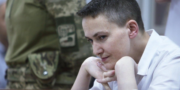 Савченко объявила сухую голодовку