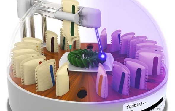 В США разработали 3D-принтер, умеющий печатать продукты и готовить их