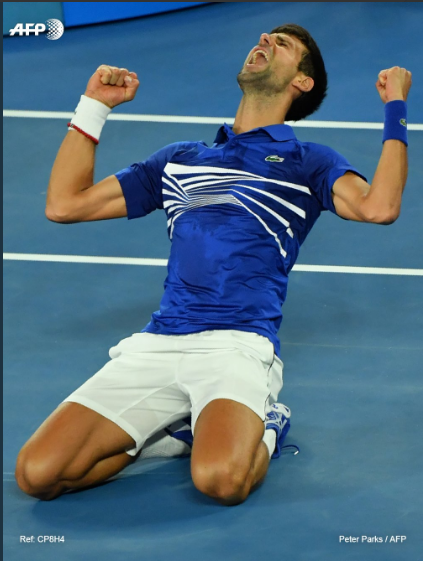 Новак Джокович выиграл Australian Open 1
