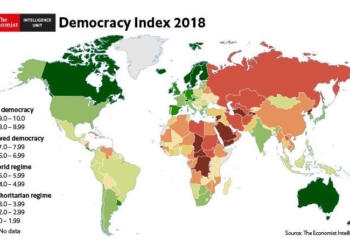 В рейтинге “Индекс демократии 2018” Украина является “гибридной демократией” – The Economist
