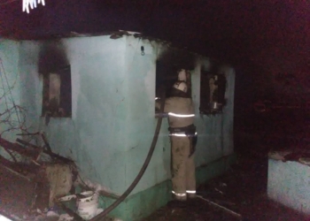 Спасатели Николаевщины дважды тушили пожары в частном секторе