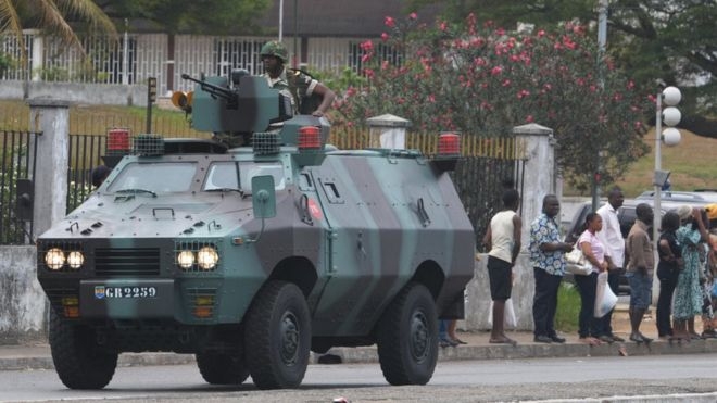 В богатом нефтью Габоне произошел военный переворот