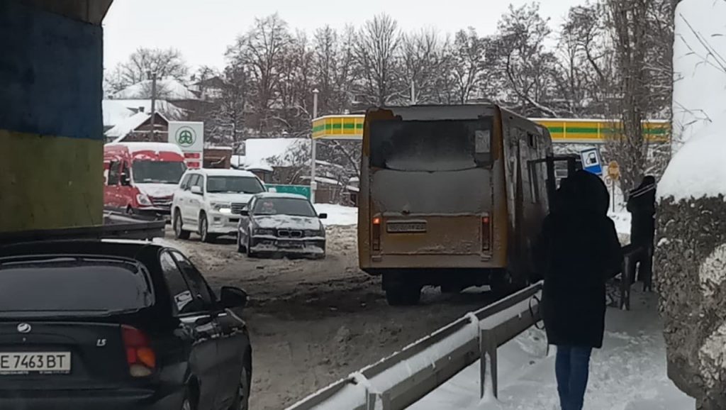 В Первомайске не разминулись легковушка и маршрутка 4