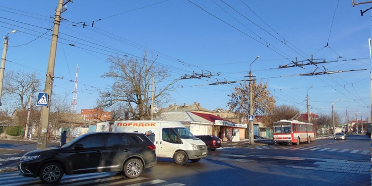 Движение троллейбуса №4 в Николаеве заблокировано из-за ДТП