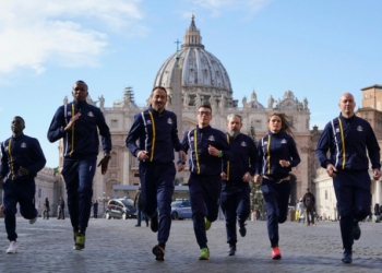 Когда на форме – герб с двумя скрещенными ключами от рая и Рима: у Ватикана появилась собственная команда легкоатлетов