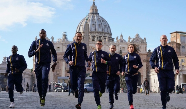 Когда на форме – герб с двумя скрещенными ключами от рая и Рима: у Ватикана появилась собственная команда легкоатлетов