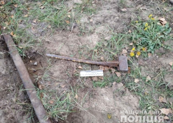 Полиция поймала мужчин, которые разбирали на металлолом железнодорожное полотно Южно-Украинской АЭС