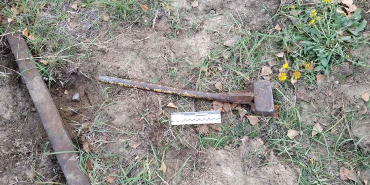 Полиция поймала мужчин, которые разбирали на металлолом железнодорожное полотно Южно-Украинской АЭС