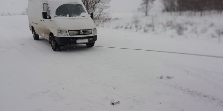 Спасатели Николаевщины 7 раз помогали гражданам на автодорогах области