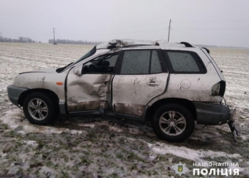В ДТП на Николаевщине пострадал водитель легковушки
