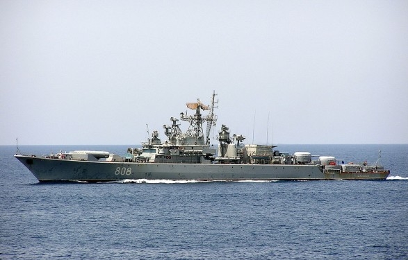 Минобороны: В Черном море находится около 50 боевых кораблей РФ