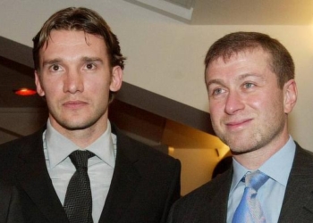 Скандал. Главный футбольный тренер Украины Андрей Шевченко добывает золото в РФ вместе с Абрамовичем