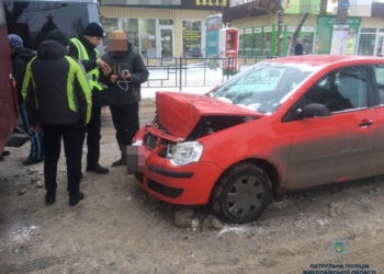В Николаеве за день произошло 7 ДТП, есть пострадавшие – патрульные