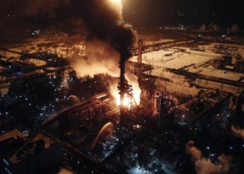 Пожар на химзаводе в Калуше потушили