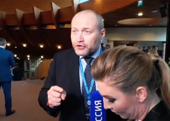 У украинской делегации в ПАСЕ произошел конфликт с российской пропагандисткой Скабеевой