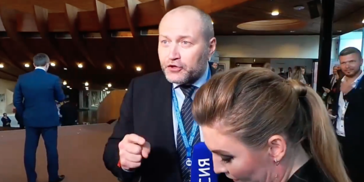 У украинской делегации в ПАСЕ произошел конфликт с российской пропагандисткой Скабеевой