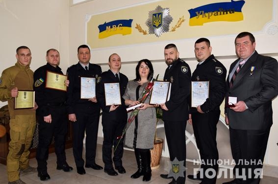 Глава полиции Николаевщины поощрил лучших правоохранителей и волонтеров области