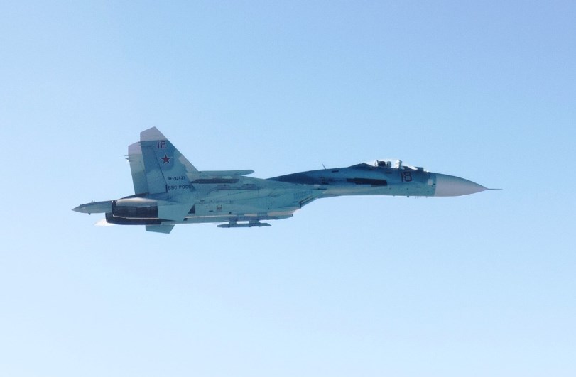 Финляндия подняла истребитель для перехвата российских Су-27 1